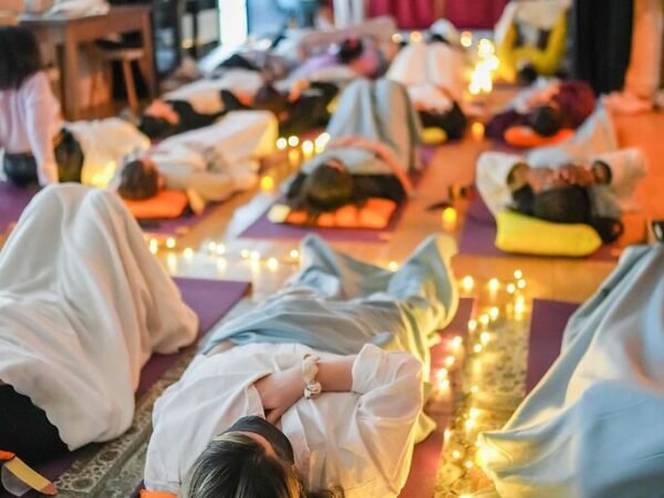 Participantes à un atelier de breathwork à paris