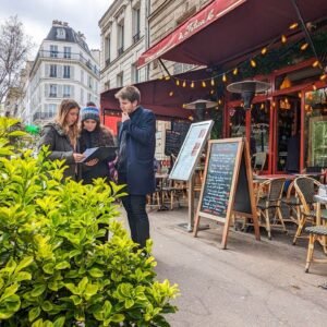 Photo prise lors d'un cluedo outdoor à Paris