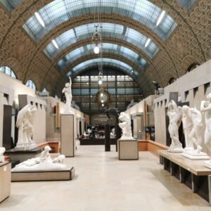 Photo lors d'un Cluedo au Musée d'Orsay