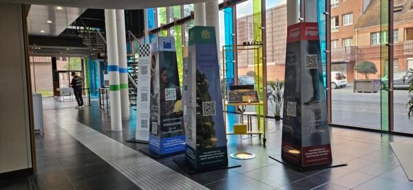 Marché des solutions climat -Totems 3D